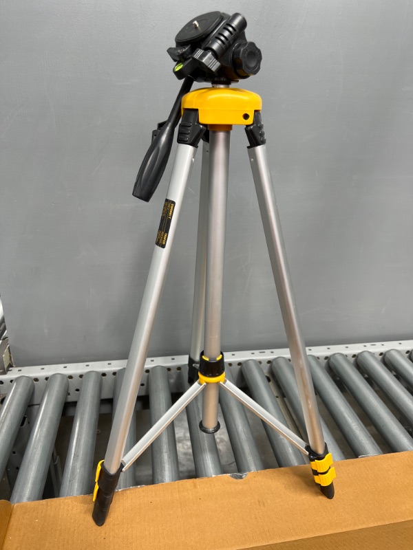 Photo 3 of DEWALT Laser Tripod with Tilting Head (DW0881T)