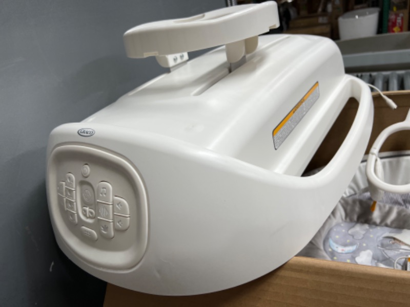 Photo 1 of Graco Sense2Soothe Baby Swing with Cry Detection Technology, Sailor
