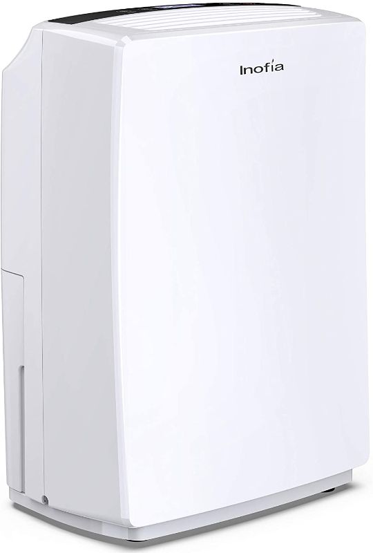 Photo 1 of Inofia 30 Pint Dehumidifier for 1550 SQ FT Home Basements, Bedroom, Bathroom, Garage, Laundry Room, Grow Room, Office, Compact Electric Dehumidifiers for Quiet & Efficient Intelligent Humidity Control on Small/Medium Rooms
