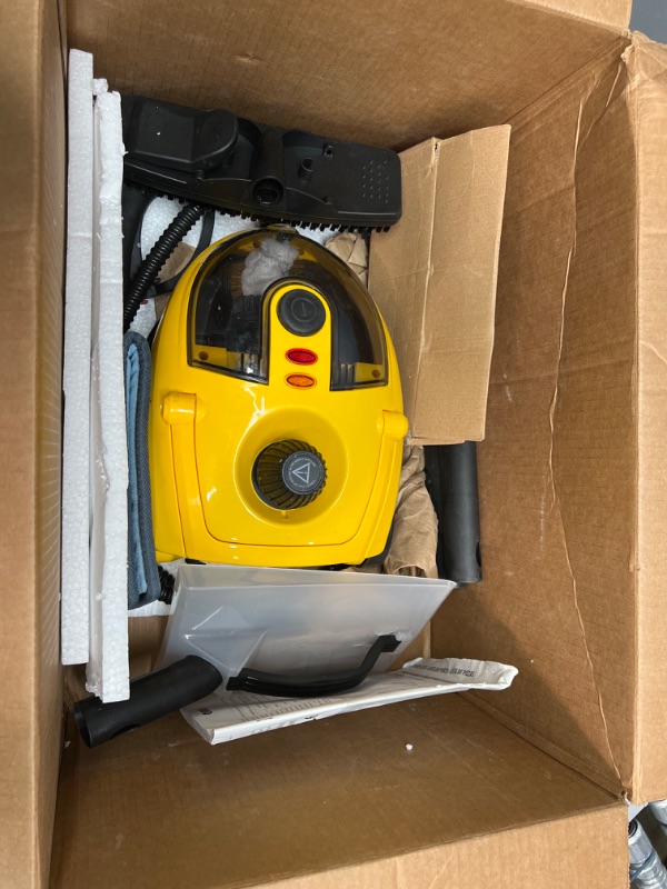 Photo 2 of Wagner Spraytech 0282014 915e On-Demand Steam Cleaner & Wallpaper Removal, Multipurpose Power Steamer, 18 Attachments Included (Some Pieces Included in Storage Compartment)
