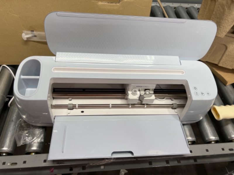 Photo 2 of Cricut Maker 3 - Smart Cutting Machine, 2X Faster & 10X Cutting Force, Matless Cutting with Smart Materials, Cuts 300+ Materials, Bluetooth Connectivity, Compatible with iOS, Android, Windows & Mac
