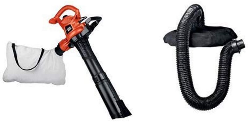 Photo 1 of BLACK+DECKER 3-in-1 Electric Leaf Blower with Blower/Vacuum Leaf Collection System (BV3600 & BV-006L)
