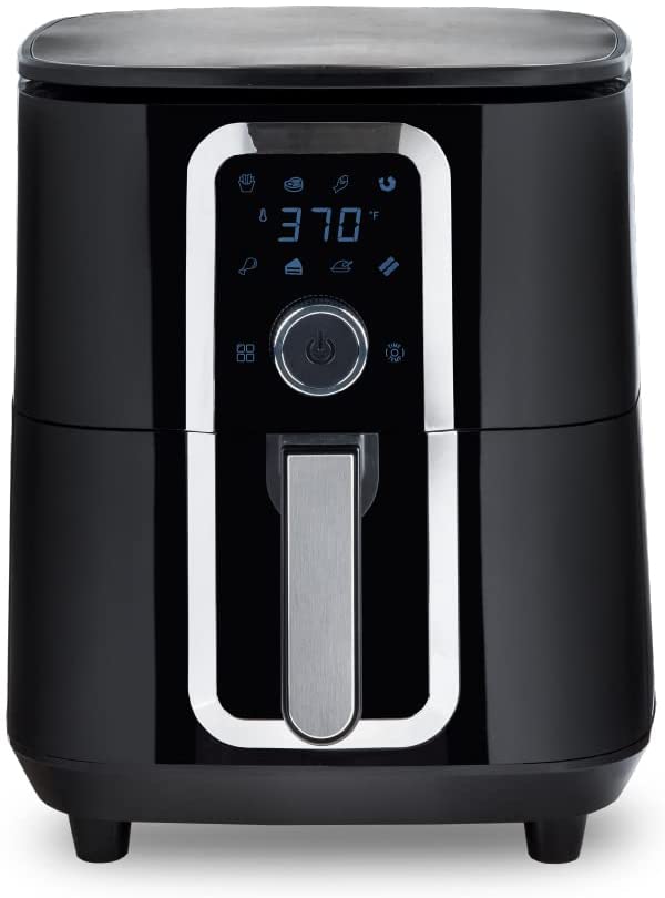 Photo 1 of Aria Teflon-Free 7 Qt. Premium Ceramic Air Fryer with Recipe Book, Black
VERY USED
NOT FUNCTIONAL