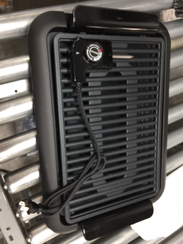 Photo 1 of AEWHALE Smokeless Indoor Grill AEWHALE Electric Nonstick Grill, Portable BBQ Grills with Oil Drip Pan, 18" x 13" Tabletop Grill Square Griddle, Fast Heating and Dishwasher Safe ( Black )

