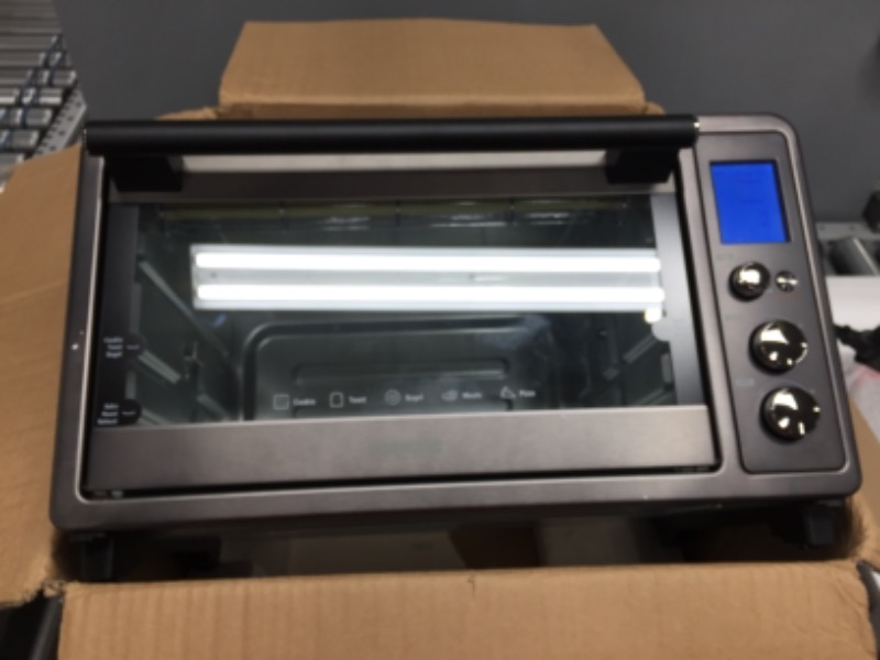 Photo 2 of Toshiba Digital Toaster Oven with Double Infrared Heating and Speedy Convection, Larger 6-slice/12-inch Capacity, 1700W, 10 Functions and 6 Accessories Fit All Your Needs
