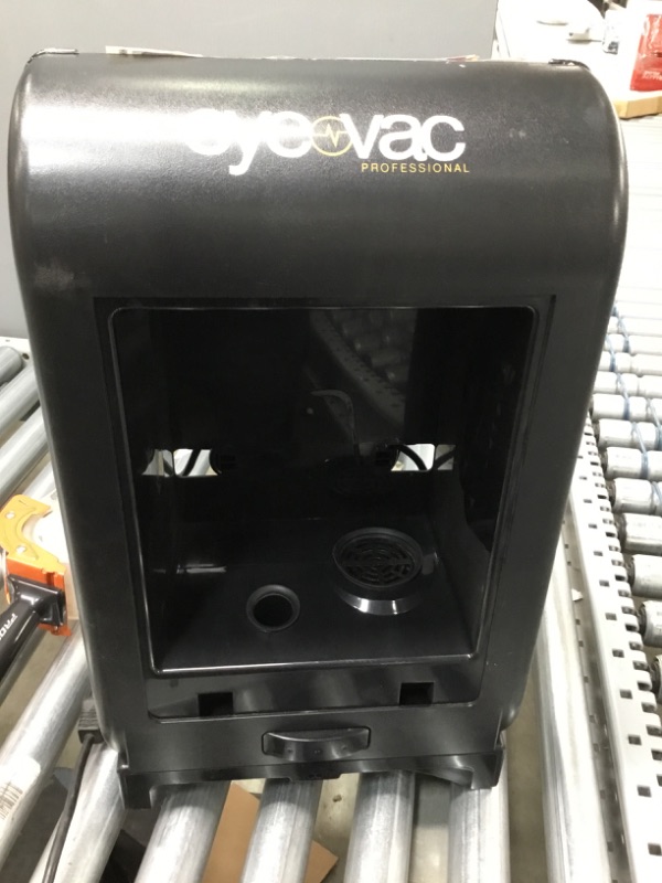 Photo 1 of EyeVac PRO Touchless Stationary Vacuum - 1400 Watts Professional Vacuum with Active Infrared Sensors, High Efficiency Filtration, Bag-Less Canister (Tuxedo Black)
