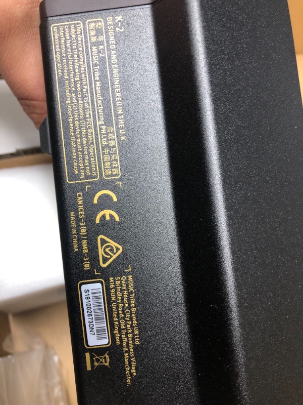 Photo 1 of Behringer K-2 Analog Synthesizer
