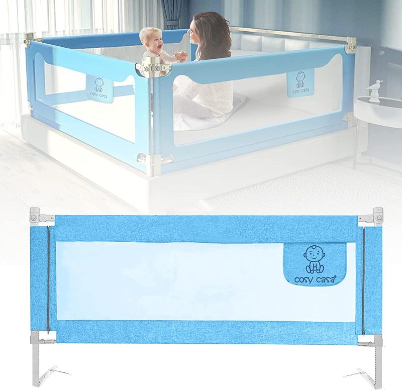 Photo 1 of GearKing Bed Rail for Toddlers 78''L,New Upgraded Extra Long Baby Bed Guard Rails,Baby Protector Rail with Breathable Fabric for Twin Full-Size Queen & King Mattress