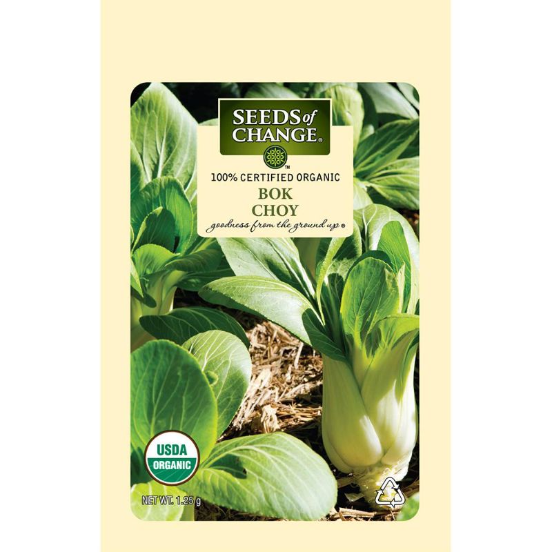 Photo 1 of **NONREFUNABLE**BEST BY: 12/2022**
Seeds of Change Bok Choy Organic Seeds 1.25g
10PACK