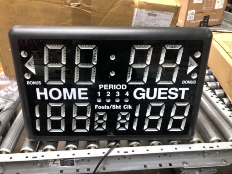 Photo 2 of **NONFUNCTIIONAL**PARTS ONLY**
Multi-Sport Indoor Tabletop Scoreboard & Timer