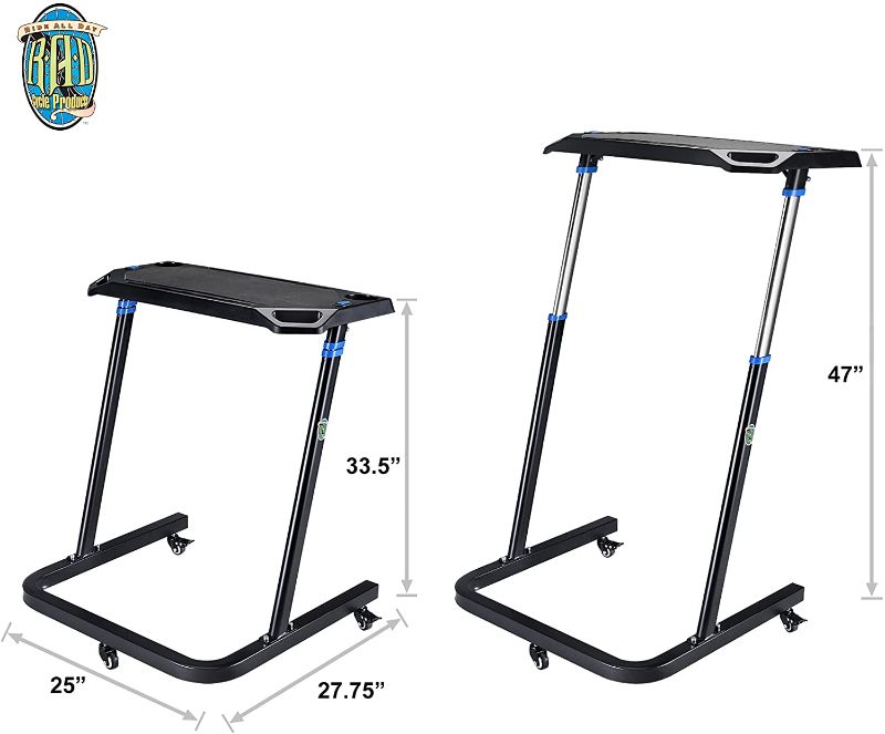 Photo 1 of RAD Cycle Products Adjustable Bike Trainer Fitness Desk Portable Workstation Standing Desk