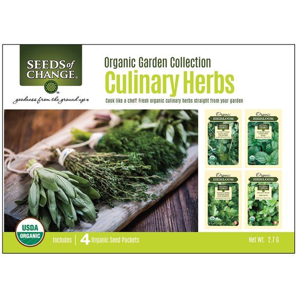 Photo 1 of **NONREFUNDABLE**BEST BY: 12/22**
Seeds of Change Culinary Herb Recipe Seed Collection
3PACK