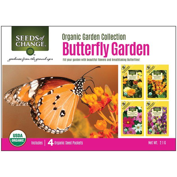 Photo 1 of **NONREFUNDABLE**BEST BY: 12/22**
Seeds Of Change Butterfly Garden Seed
3PACK