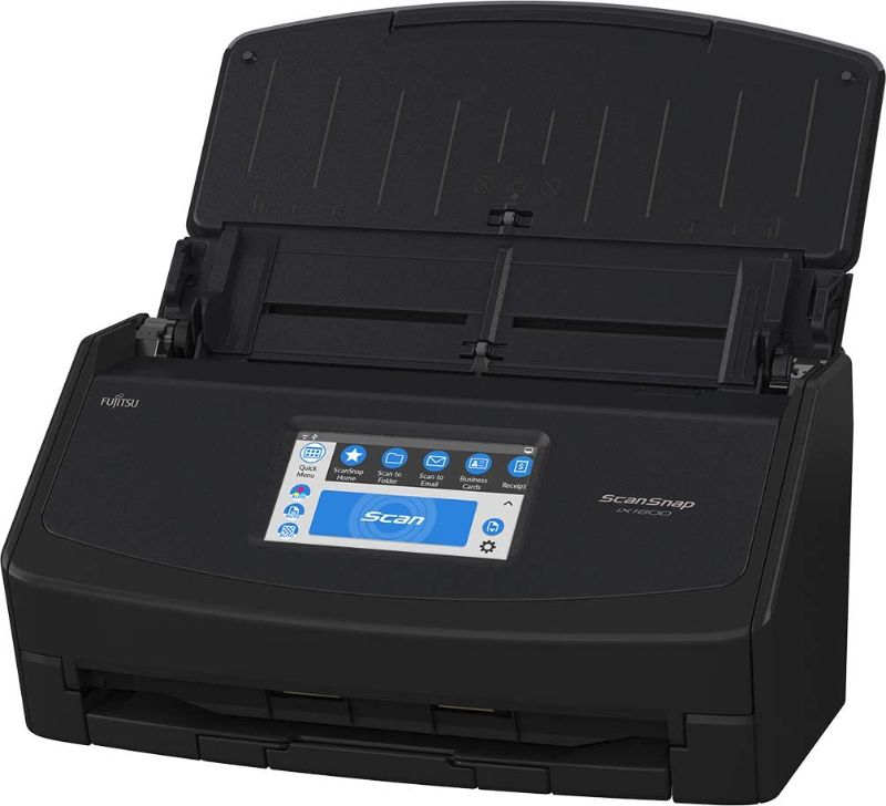 Photo 2 of Fujitsu ScanSnap iX1600 Versatile Cloud Enabled Document Scanner for Mac or PC, Black