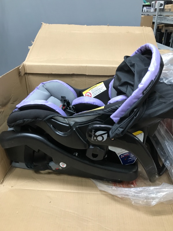 Photo 3 of Baby Trend Secure Snap Tech™ 35.00 Lbs Infant Car Seat, Purple
