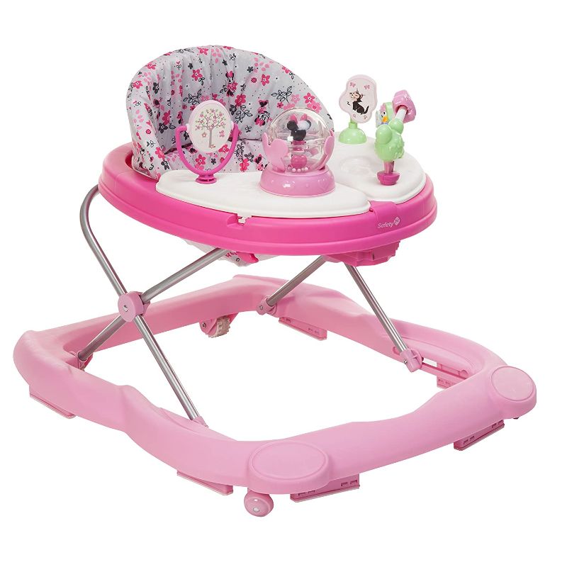 Photo 1 of Disney Baby Minnie Mouse Music and Lights Baby Walker with Activity Tray (Garden Delight)
