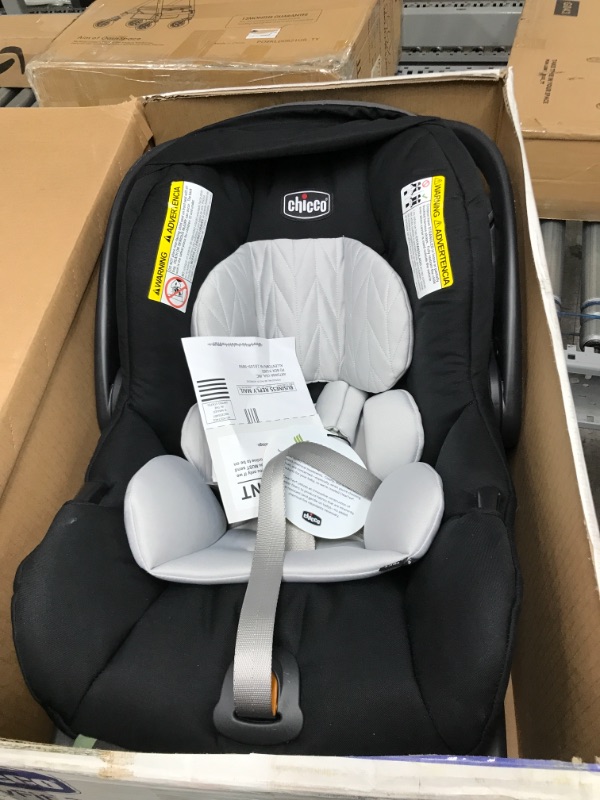 Photo 2 of Chicco KeyFit 30 ClearTex Infant Car Seat - Pewter | Grey
