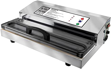 Photo 1 of Weston Brands Vacuum Sealer Machine for Food Preservation & Sous Vide, Extra-Wide Bar, Sealing Bags up to 16", 935 Watts, Commercial Grade Pro 2300 Stainless Steel
