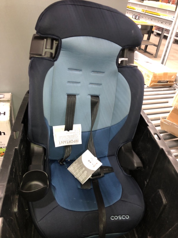 Photo 2 of Cosco Finale Dx 2-In-1 Combination Booster Car Seat, Sport Blue
