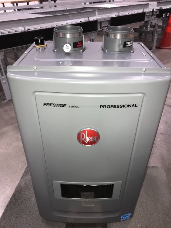 Photo 3 of Prestige 9.9 GPM Natural Gas High Efficiency Combi Boiler with 199000 BTU
