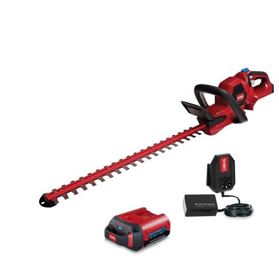 Photo 1 of 60-Volt Max Lithium-Ion Cordless 24 in. Hedge Trimmer - 2.0 Ah Battery and Charger Included
