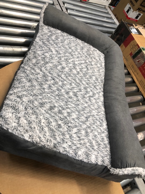 Photo 1 of 32"  Dog Bed, Orthopedic Dog Sofa, Memory Foam-GREY 