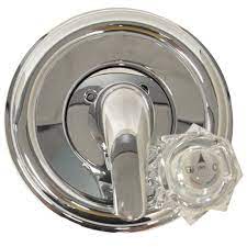 Photo 1 of DANCO 1-Handle Valve Trim Kit in Chrome for Delta Tub/Shower Faucets (Valve Not Included)
