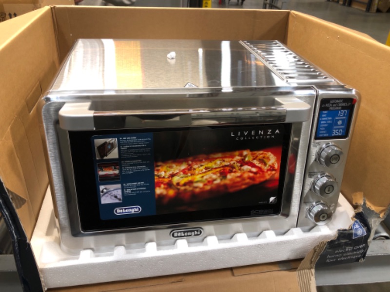 Photo 1 of DeLonghi EO241150M Livenza Stainless Steel Digital Convection Oven
