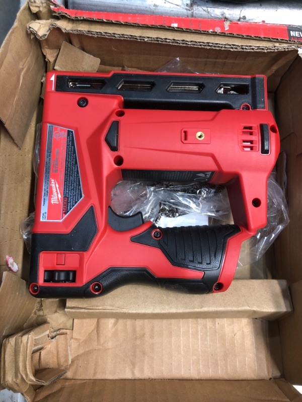 Photo 2 of Milwaukee 2447-20 M12 3/8â€ Crown Stapler
