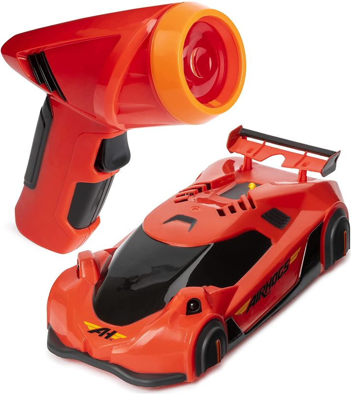 Photo 1 of Air Hogs, Zero Gravity Laser, Laser-Guided Wall Racer, Wall Climbing Race Car, Red

