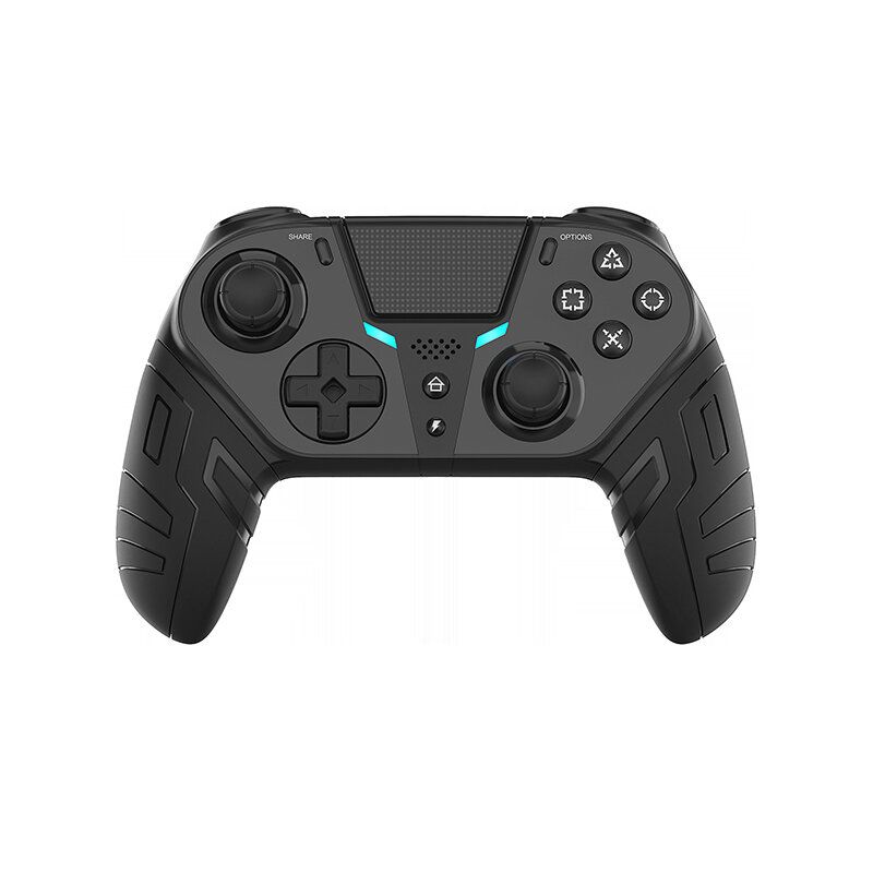 Photo 1 of ipega Q300 Bluetooth Gamepad for PS4 Game Controller for PlayStation 4 Android PC Windows Built-in 6-axis Sensor RGB LED Light Touch Pad
