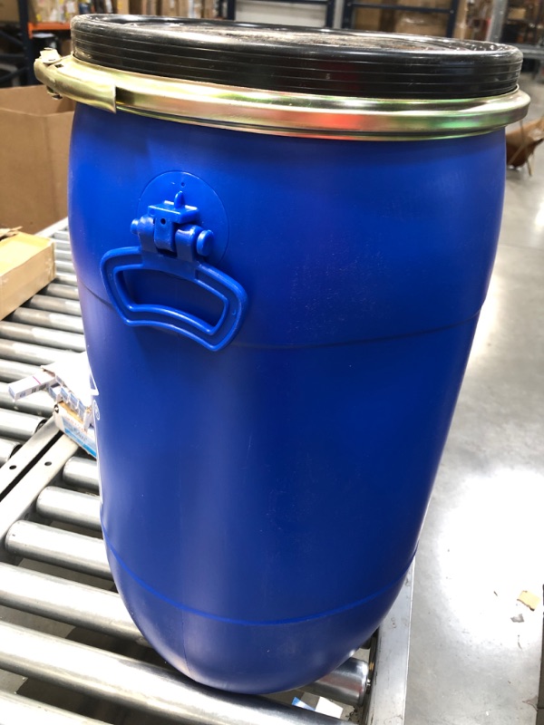 Photo 3 of 15 Gal. Mixing Barrel with Lid
