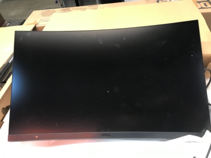 Photo 1 of MSI Optix G32CQ4 QHD 1500R Curvature 16:9 Aspect Ratio Non-Glare Super Narrow Bezel 1ms 2560 x 1440 165Hz Refresh Rate Tilt Adjustment AMD FreeSync 32" Curved Gaming Monitor, Black
