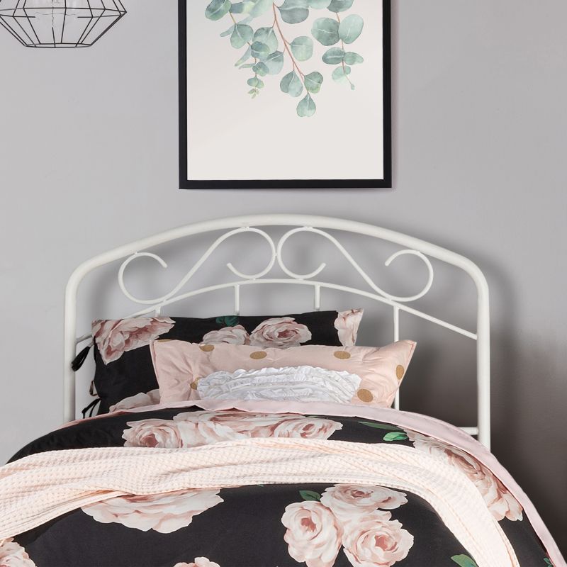 Photo 1 of *Headboard only*
Hillsdale Furniture Jolie Twin Metal Headboard, Textured White