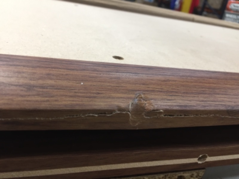 Photo 1 of *Minor bend*
Render 70" Entertainment Center TV Stand in Walnut