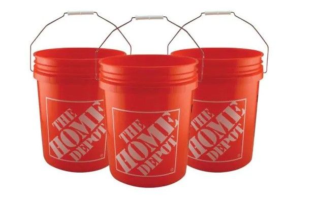 Photo 1 of 5 Gal. Homer Bucket (3-Pack)