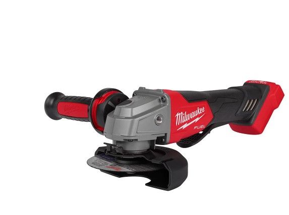 Photo 1 of tool only ! Milwaukee M18 FUEL 18-Volt Lithium-Ion Brushless Cordless 4-1/2 in./5 in. Grinder w/Paddle Switch (Tool-Only)
