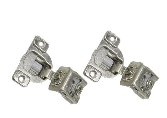 Photo 1 of 1-1/2 in. Overlay (35 mm) 110-Degree Soft-Close Face Frame Cabinet Hinge 12-Pairs
