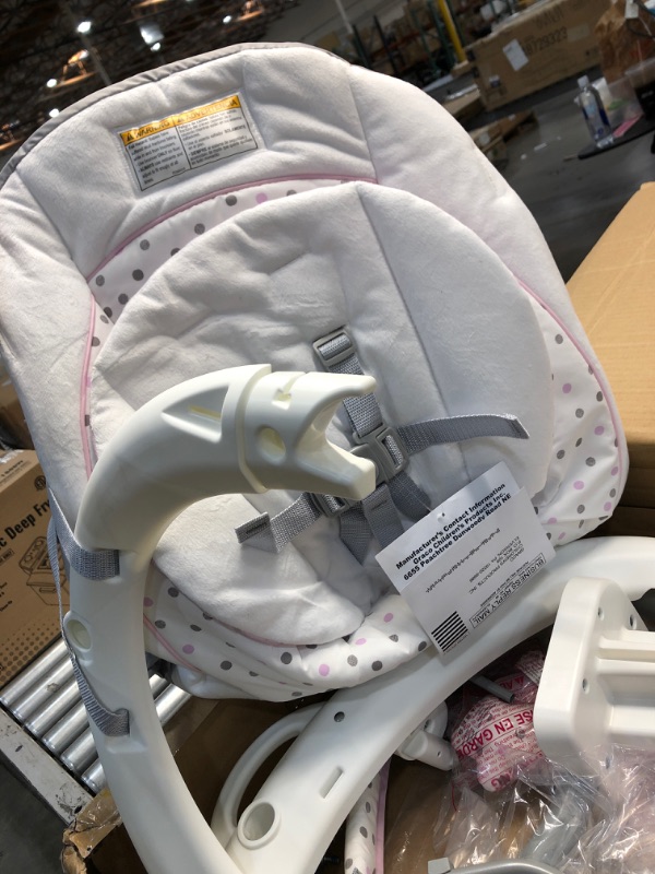 Photo 2 of Graco Soothe 'n Sway LX Baby Swing with Portable Bouncer, Camila
