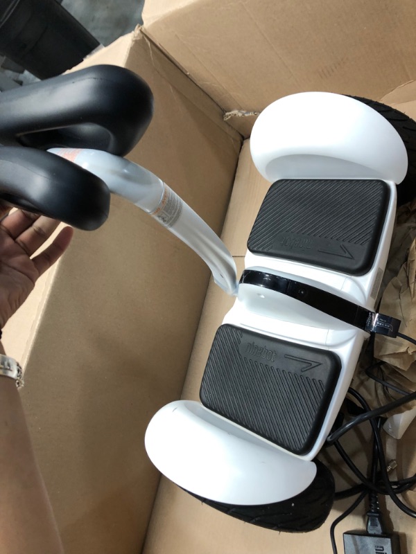 Photo 1 of Segway Ninebot S and S-Max Smart Self-Balancing Electric Scooter with LED Light, Powerful and Portable, Compatible with Gokart kit
