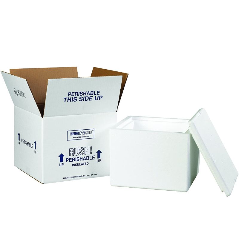 Photo 1 of 227 uline insulated shipping box 14x15.5x10.5