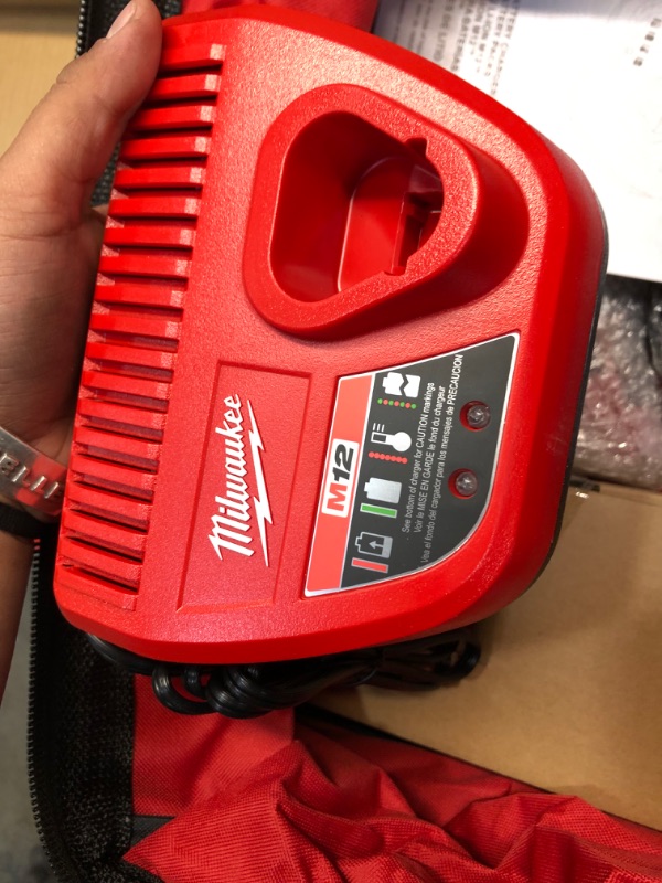 Photo 2 of MILWAUKEE 48-59-2424P M12 REDLITHIUM CP2.0 & XC4.0 STARTER KIT
