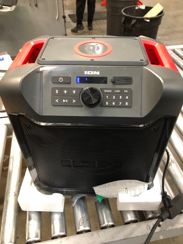 Photo 1 of ION Pathfinder 4 Bluetooth Portable Speaker with Wireless Qi Charging
