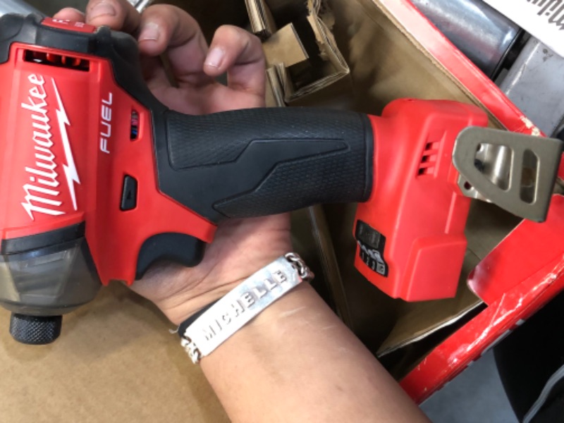 Photo 4 of Milwaukee M18 FUEL SURGE 18-Volt Lithium-Ion Brushless Cordless 1/4 in. Hex Impact Driver (Tool-Only)