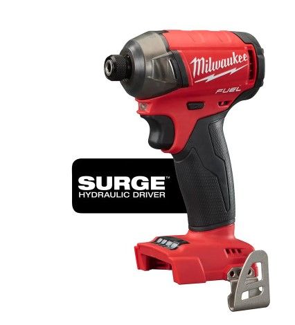 Photo 1 of Milwaukee M18 FUEL SURGE 18-Volt Lithium-Ion Brushless Cordless 1/4 in. Hex Impact Driver (Tool-Only)