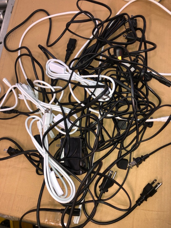 Photo 1 of SOLD AS IS !! bundle of assorted display cables and power cords -NO RETURNS 