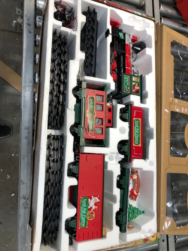 Photo 2 of EZTEC Remote Control North Pole Express Christmas Train Set