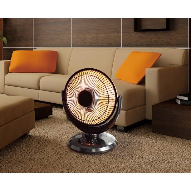 Photo 1 of jhs-1000rs 16" Oscillation Dish Heater, Black Finish