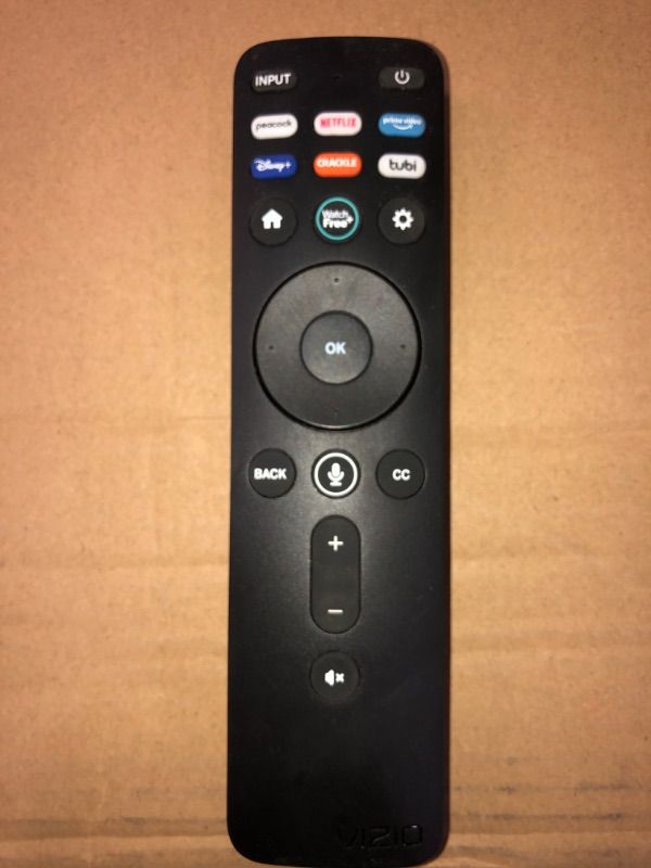 Photo 2 of OEM Universal SmartCast Remote Control for Vizio LED Smart TV 2021 Compatible with M Series V Series and OLED Series (XRT260) (Renewed)  -- BATTERIES ARE NOT INCLUDED 
