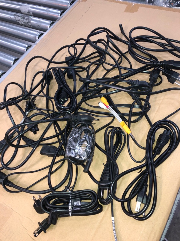 Photo 1 of SOLD AS IS !! bundle of assorted display cables and power cords -NO RETURNS 